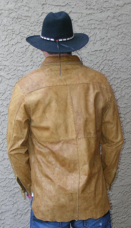 (image for) Alabama unlined leather shirt